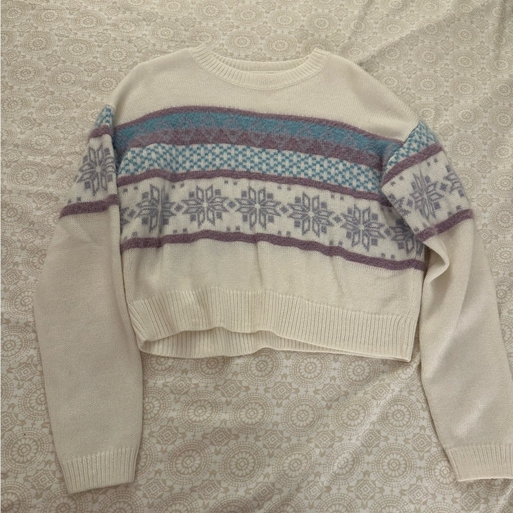 Pacsun snowflake sweater